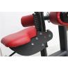 Buy cheap Free Weights Plate Loaded Lat Pulldown Machine Red Color For Gym Fitness Center from wholesalers