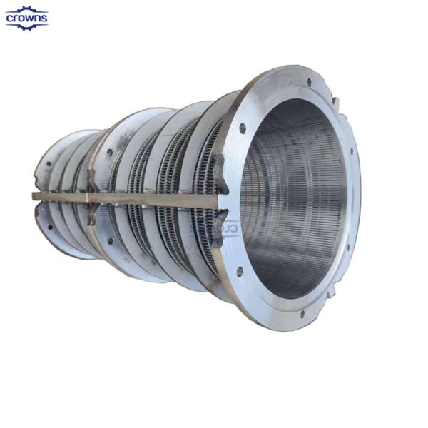 Buy cheap 25 micron cylinder slotted sieve stainless steel screen pipe johnson tube Wedge wire screen slot tube well screen filter from wholesalers