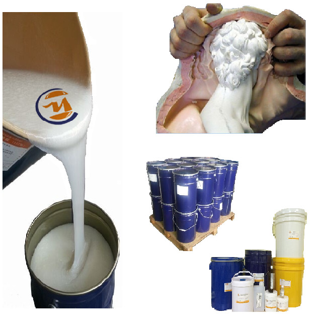 Brush Way High Viscosity Tin Cure Silicone Large Sculpture Statue Mould RTV2 Silicone Rubber
