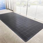 200mmx100mmx9mm Pvc Commercial Floor Mats Entrance Scrape Dirt Entry Rugs 9mm