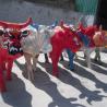 Buy cheap Metal Large Outdoor Cow Bull Statue Garden Animal Cattle Sculptures from wholesalers