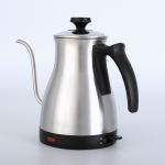 0.7L Gooseneck Stainless Steel Electric Kettle Cordless Mechanical Control Type