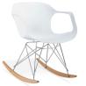 Buy cheap modern plastic rocker arm chair furniture from wholesalers