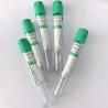 Buy cheap Medical Green Cap Lithium Heparin Tube Vacuum Blood Collection Tube from wholesalers