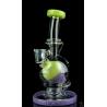 Buy cheap 18" Glass Bong Tobacco Smoking Heavyweight Water Pipes Hookah Beaker Bongs from wholesalers