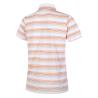 Buy cheap 87% Polyester Golf Yellow And White Striped T Shirt Business Casual Collared Shirt from wholesalers