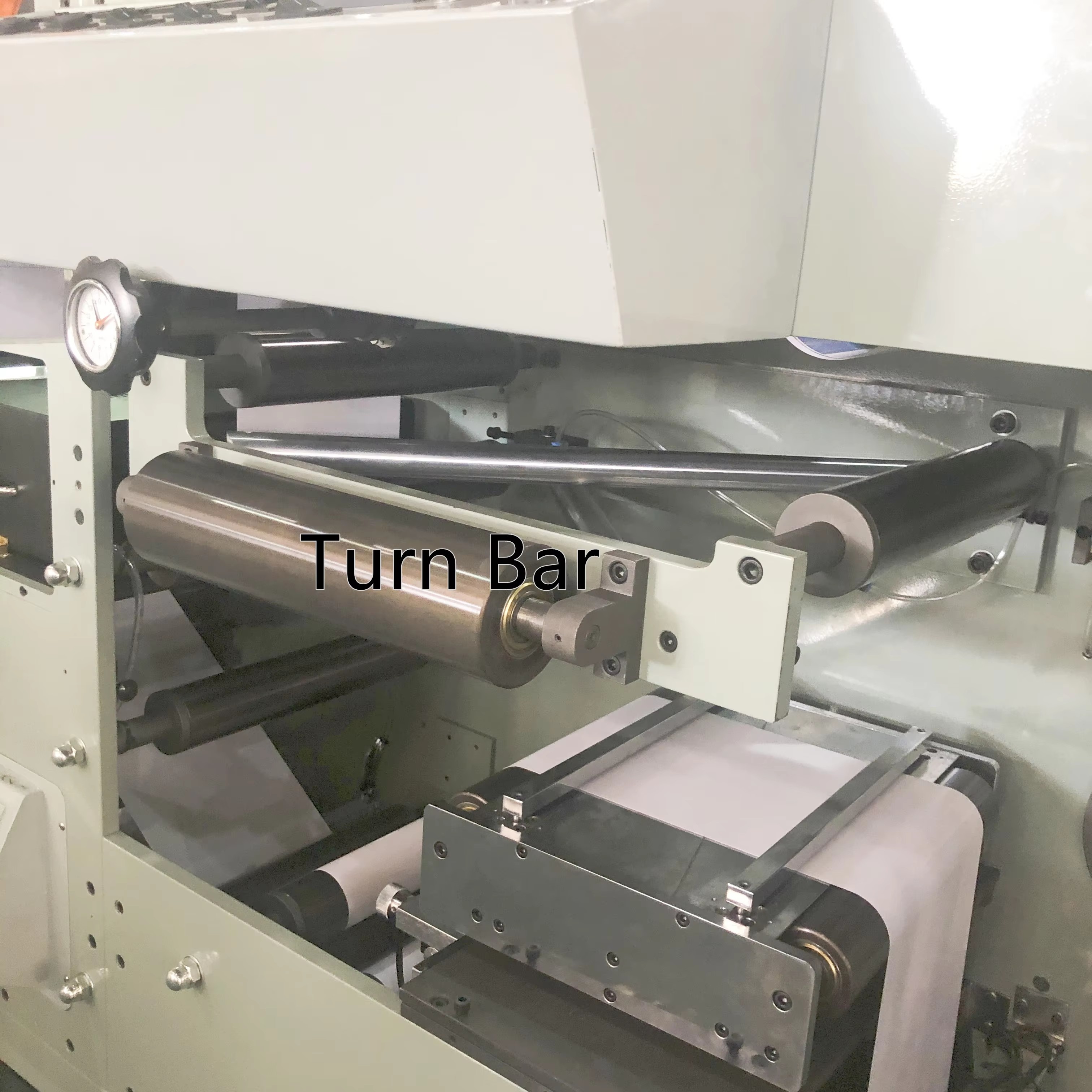 Multi Color Self Adhesive Car Sticker Flexo Label Printing Machine 6 Colour