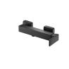 Buy cheap Fingerprint Free Matt Black Bath Mixer Wall Mounted Square Shower Mixer Taps from wholesalers