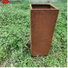 Buy cheap Weather Proof Flower Pot Garden Metal Ornaments Corten Steel Planter Box 1.5m Length from wholesalers