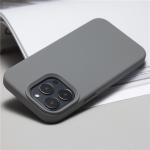 Soft Microfiber Lining Real Silicone Cell Phone Case Mobile Cover Anti