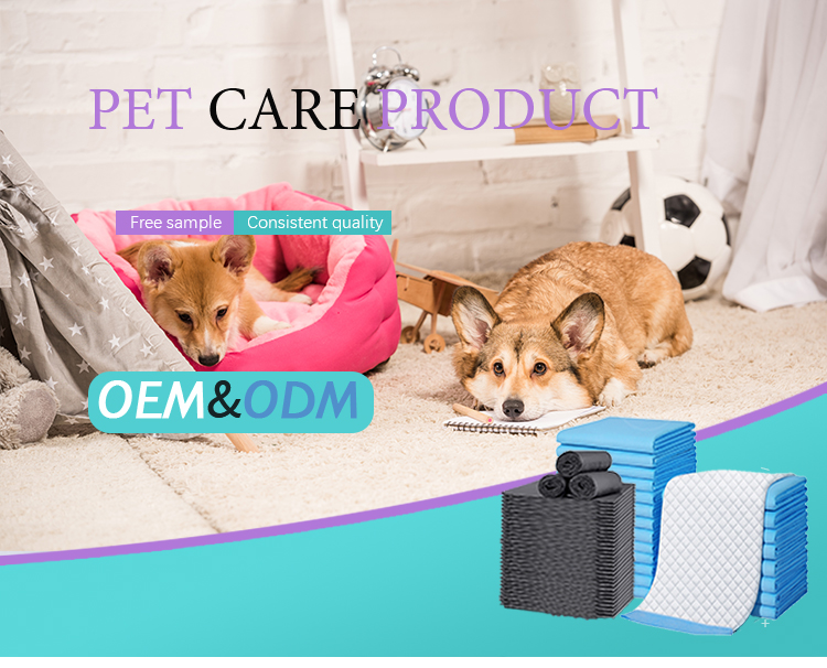Fully Waterproof Pet Urine Pad for Dogs High Absorbency and Sustainability 60 x 60cm