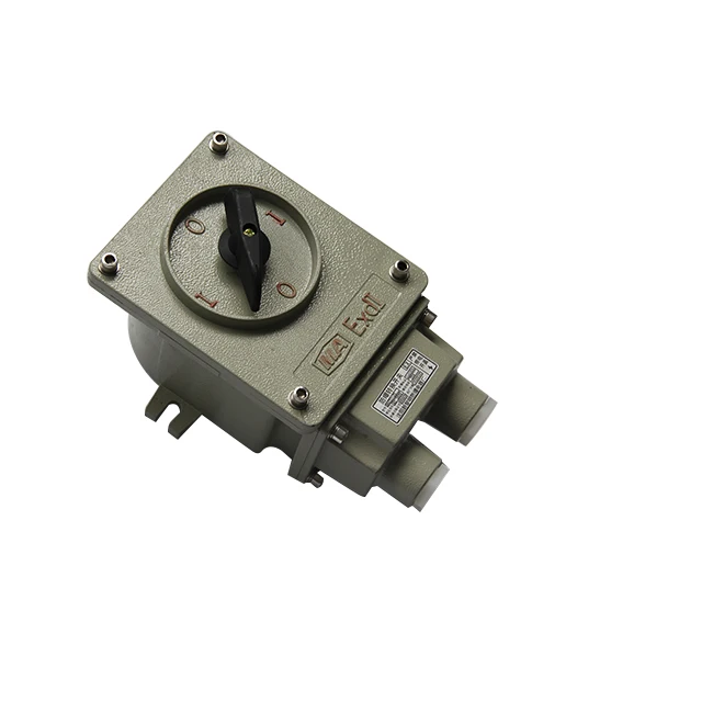 Cable Spec 9mm-13mm Explosion Proof Switch Mounting Type Surface Mount Ex Db IIC