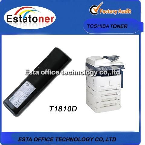 Buy cheap T1810D Toshiba Copier Toner Black For E - studio 182 Digital Photocopier from wholesalers