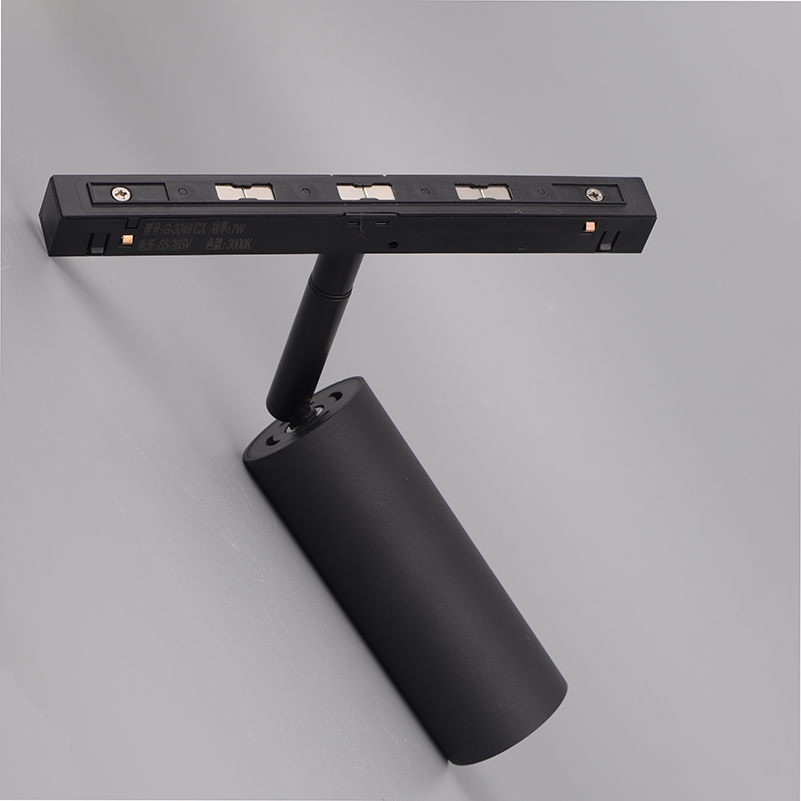 Interior Design Linear LED Track Light Suspension Mount Installation