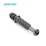 Jh-2169 Steel Minifix Spreading Bolts 32mm Furniture Connector For Knockdown