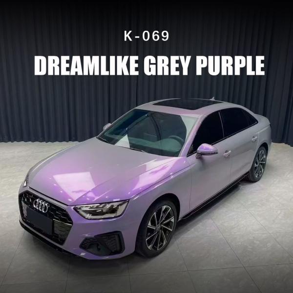 Buy cheap Dreamlike Grey Purple TPU Color Car Paint Protection Wrap 7.5mil K-069 from wholesalers