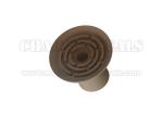 32 mm Disk Diameter Brown Color Thin Film Vacuum Natural Rubber Suction Cups
