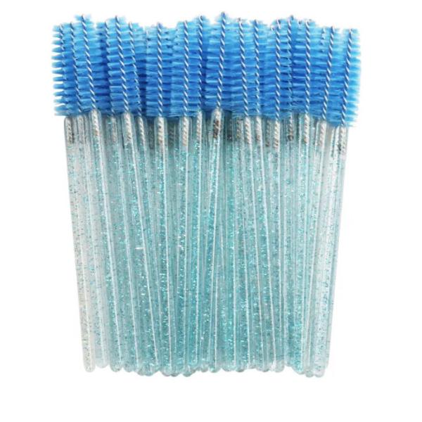 OEM Disposable Eyelash Extension Accessories Crystal Mascara Brush Eyelash Brush Brow Lash