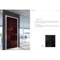 Buy cheap Aluminum frame Customized Commerical Black Color Office Room Door Factory product
