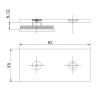 Buy cheap Easy Installation Shower Door Clamps Long Lasting Corrosion Resistance from wholesalers