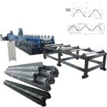 40# Highway Guardrail Forming Machine 1.0mm ~ 5.0mm Cnc Roll Forming Machine