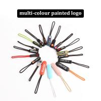 Buy cheap Sports Wear Rubber Fabric Silicone Zipper Puller Set Clothing Bag Leather Case product