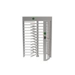 High Safety Access Control Turnstile Gate Brushed SS Robust Full Height