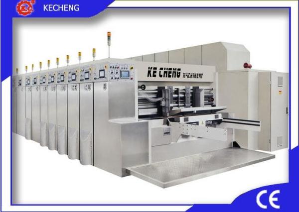 Buy cheap 6 Color Hd Flexo Printing Slotting Machine from wholesalers