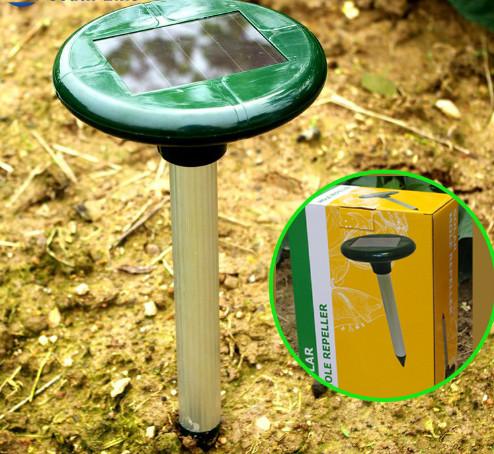 Buy cheap Outside Solar pest Ultrasonic Rat Repellent rat rodent mole snake repeller from wholesalers