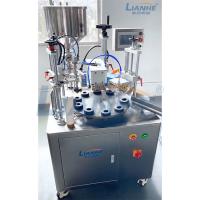 Buy cheap LIANHE Ultrasonic Tube Filling Machine Semi Automatic PLC Control product