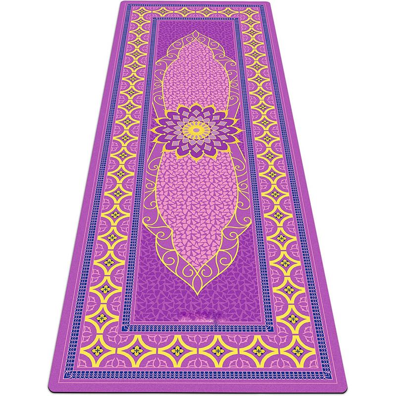 Minglu YM-015 Custom Design Non-Slip Rubber Yoga Mat Eco Friendly Exercise & Workout Mat Pilates and Floor Exercises