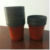Buy cheap New Design 3 Inch Plastic Nursery Pots Soft Brown Colour Plastic Flower Pot from wholesalers