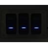 Buy cheap 12V 24V 3 Gang Toggle Rocker Switch Panel For Marine from wholesalers