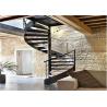 Buy cheap Thailand Oak Spiral Staircase , Space Saving Spiral Staircase Easy Assembling from wholesalers