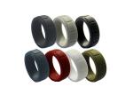 Non Corrosiveness Silicone Awareness Bracelets 68x12x2mm Low Cadmium