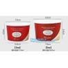 Buy cheap Food grade standard icecream paper cups for European and American market,custom logo printed disposable icecream scround from wholesalers