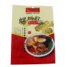 Buy cheap Full Printing three side sealed food grade PET plastic packaging bags for noodles packing from wholesalers