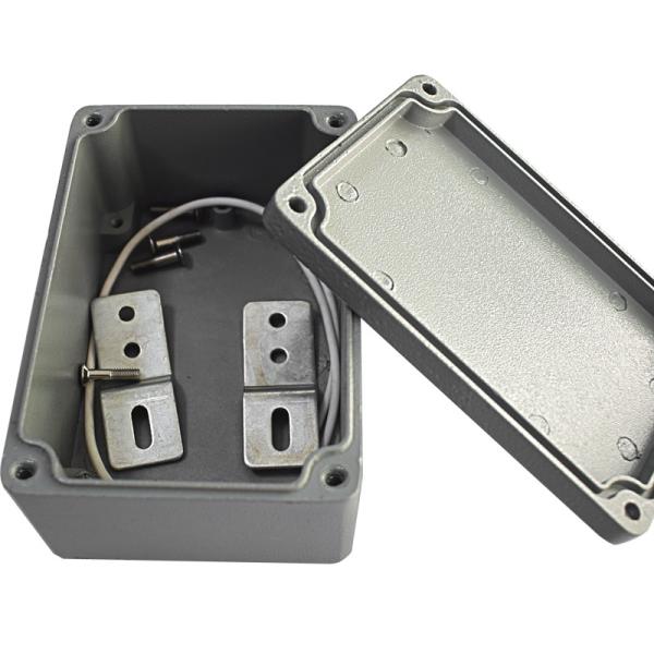 Buy cheap Grey Painting Plastic Junction Box Customs Design Holes Opening Service Waterproof from wholesalers