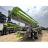 Buy cheap 180m 178 Productivity Used ZLJ5296THBJF Concrete Boom Pump Truck on Benz 2015 Zoomlion 38m from wholesalers