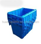 Stackable and nestable Plastic shipping Tote Box for Storage or Moving allet