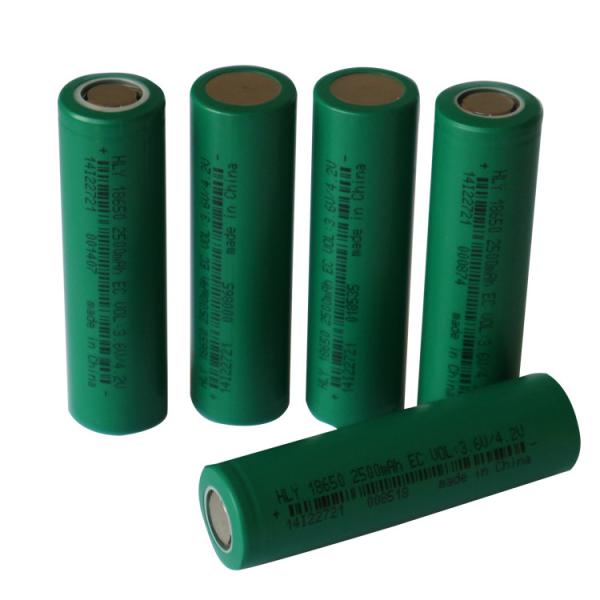 Buy cheap 3.6v 2500mAh 18650 Li Ion Battery Cell For Electric Power Systems from wholesalers