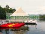 Unique Glamping Luxury Hotel Tents PVDF Outdoor Family Camping Tents Stable
