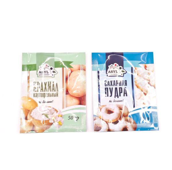 Buy cheap Manufacturer Wholesale Custom Printed Pouch High-Quality Three-Side Seal Bag Snacks Packaging Bag For Snack Candy Sugar from wholesalers