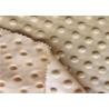 Buy cheap FDY Fabric Super Bubble fabric Warp Knit Minky Dot Plush Fabric For Baby Blanket Cloth from wholesalers