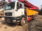 Productivity Used Concrete Pump Truck 49 Meters Cylinder Type Send an Inquiry