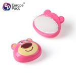 Cartoon Strawberry bear Little Green Men shape cute Strawberry bear comb