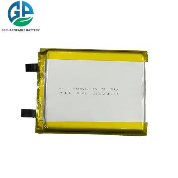 High Discharge Rate Battery 3.7V 3000mah 30C Max60C Flat Rechargeable Lipo