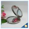 Buy cheap Shinny Gifts Customized Flower Design Round Shape Portable Pocket Mirror from wholesalers