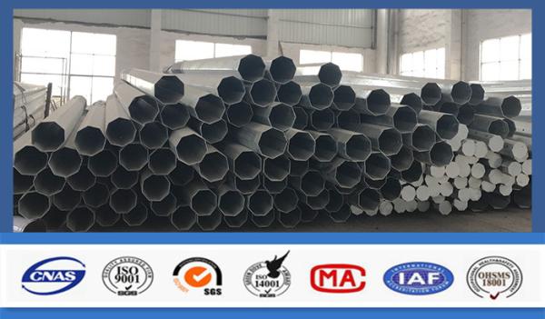 Buy cheap Transmission Line 30ft High 3mm Thickness Steel Utility Poles from wholesalers