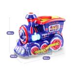 Plastic Coin Operated Kiddie Ride Train Airplane Kids Machine Customized